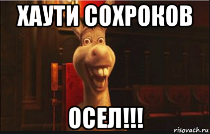 хаути сохроков осел!!!