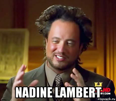  nadine lambert, Мем Женщины (aliens)