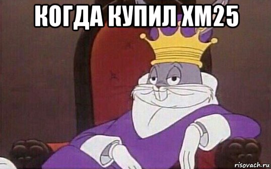 когда купил xm25 