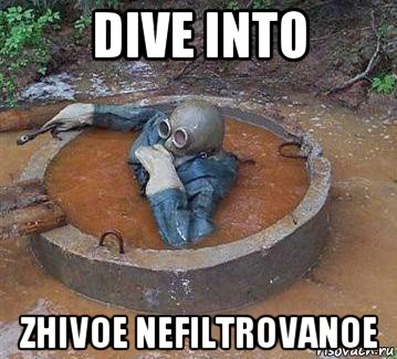 dive into zhivoe nefiltrovanoe