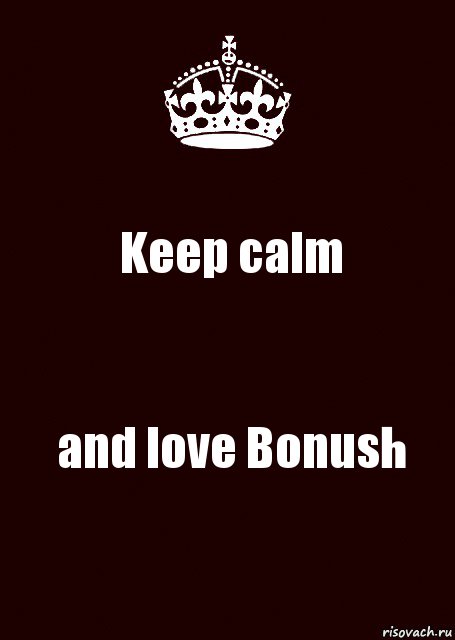 Keep calm and love Bonush, Комикс keep calm