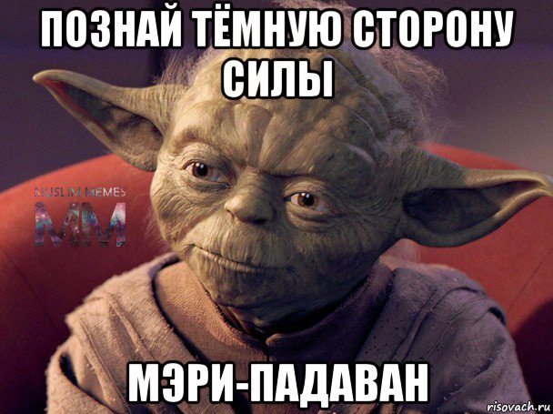 познай тёмную сторону силы мэри-падаван