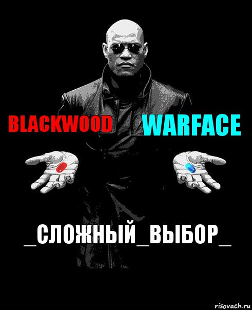 Blackwood warface _Сложный_Выбор_, Комикс Выбор