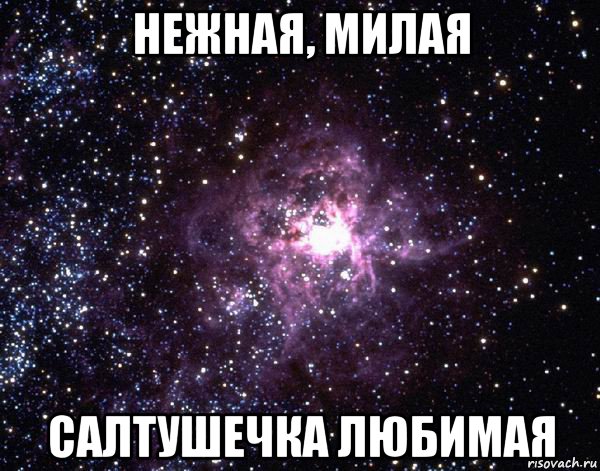 нежная, милая салтушечка любимая