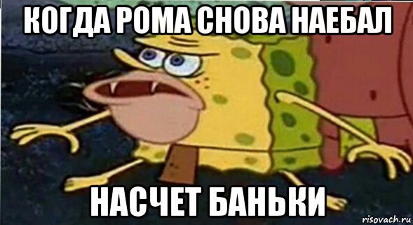 когда рома снова наебал насчет баньки
