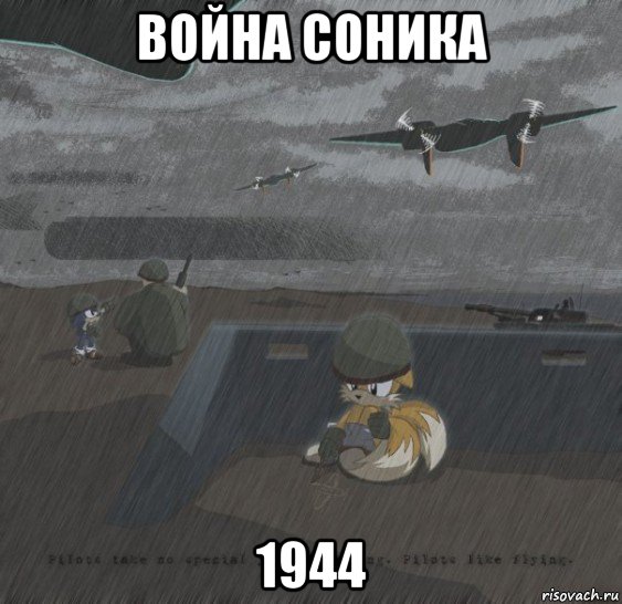 война соника 1944, Мем соник