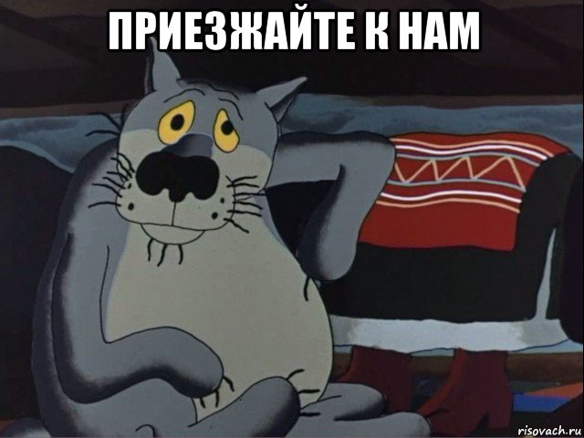 приезжайте к нам 