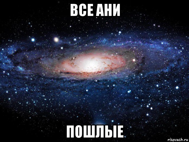 все ани пошлые, Мем Вселенная