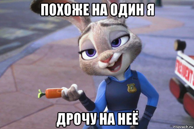 похоже на один я дрочу на неё