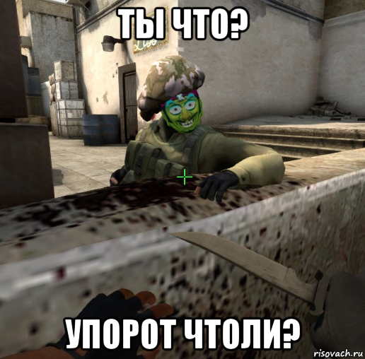 ты что? упорот чтоли?