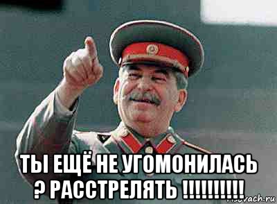  ты ещё не угомонилась ? расстрелять !!!!!!!!!!