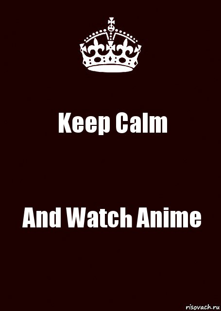 Keep Calm And Watch Anime, Комикс keep calm