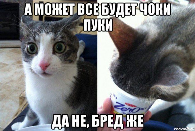 а может все будет чоки пуки да не, бред же