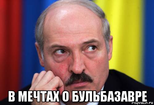  в мечтах о бульбазавре, Мем Лукашенко