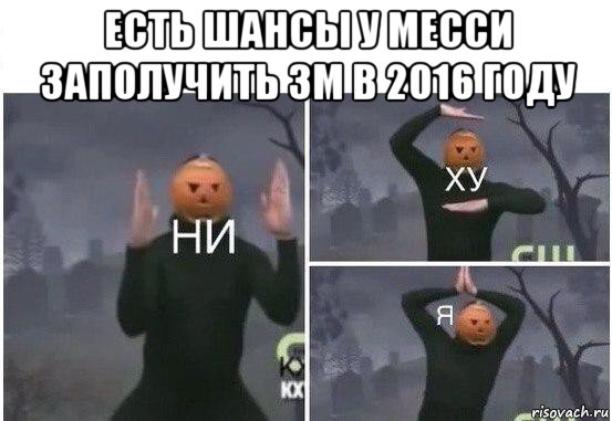 есть шансы у месси заполучить зм в 2016 году , Мем  Ни ху Я