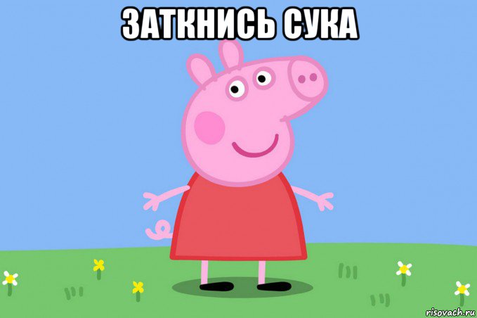 заткнись сука , Мем Пеппа