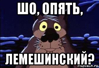 шо, опять, лемешинский?