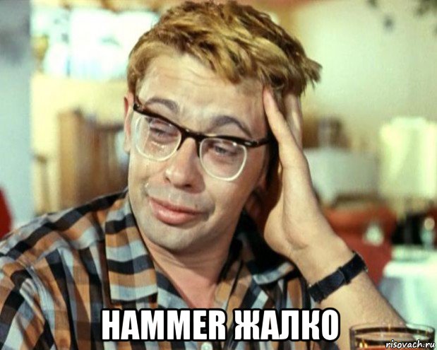  hammer жалко, Мем Шурик (птичку жалко)