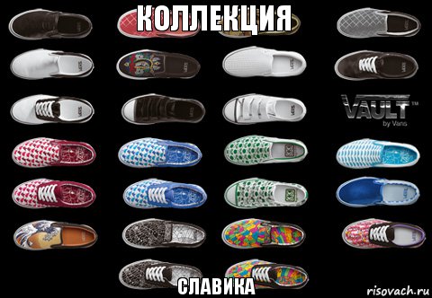 Славика Коллекция, Комикс Vans