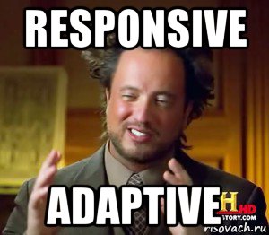 responsive adaptive
