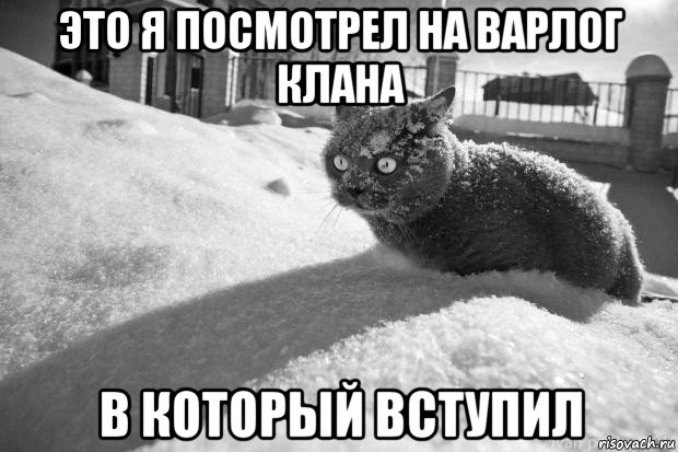 это я посмотрел на варлог клана в который вступил