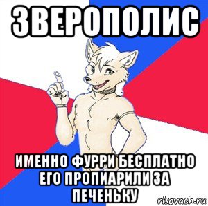 зверополис именно фурри бесплатно его пропиарили за печеньку, Мем Да я фурь и мне насрать на ваше мнёние
