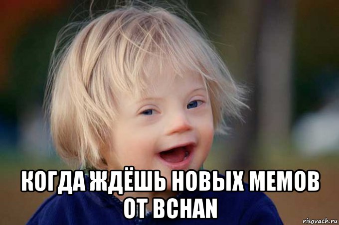  когда ждёшь новых мемов от bchan