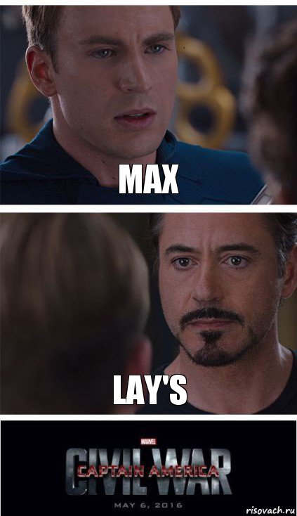 MAX LAY'S, Комикс   Гражданская Война