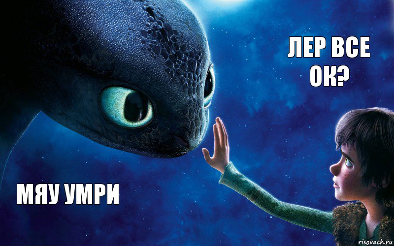 Мяу умри Лер все ок?