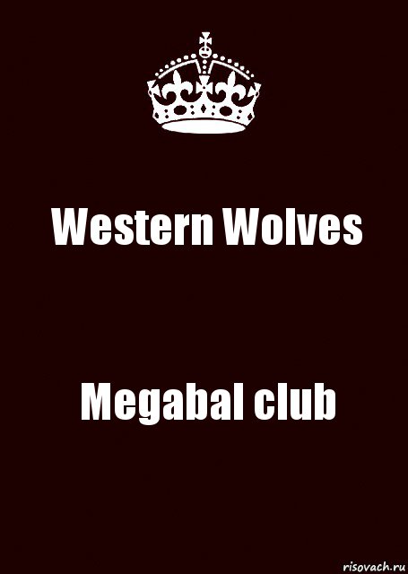 Western Wolves Megabal club, Комикс keep calm