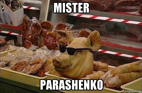 mister parashenko, Мем Крутая свинья