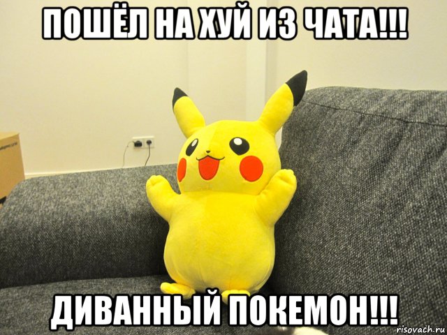 пошёл на хуй из чата!!! диванный покемон!!!