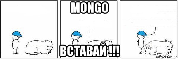 mongo вставай !!!, Мем Пинок