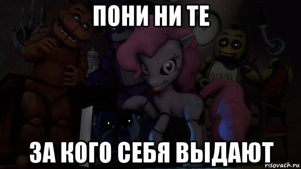 пони ни те за кого себя выдают