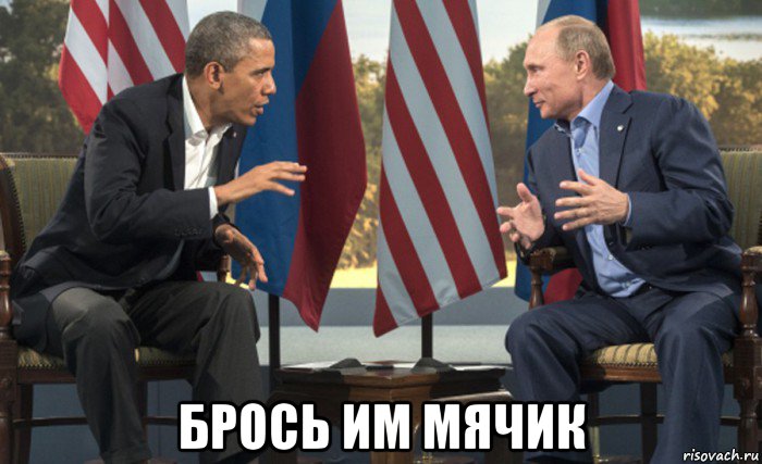  брось им мячик
