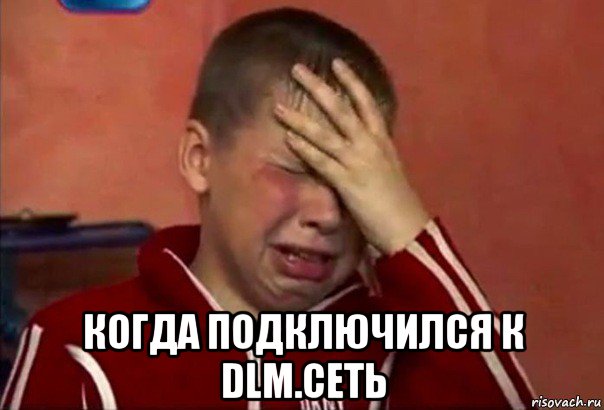  когда подключился к dlm.сеть, Мем     Сашко