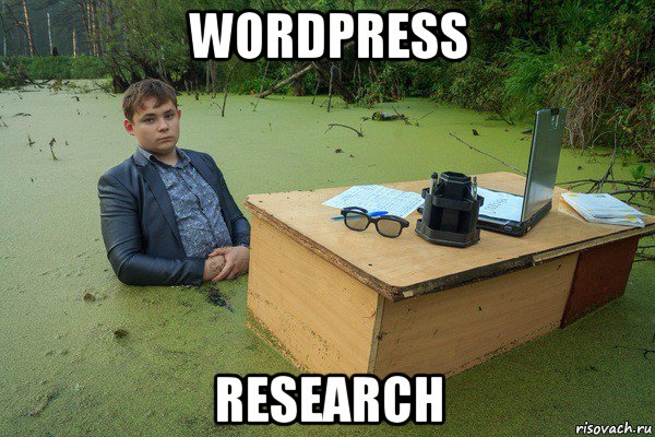 wordpress research