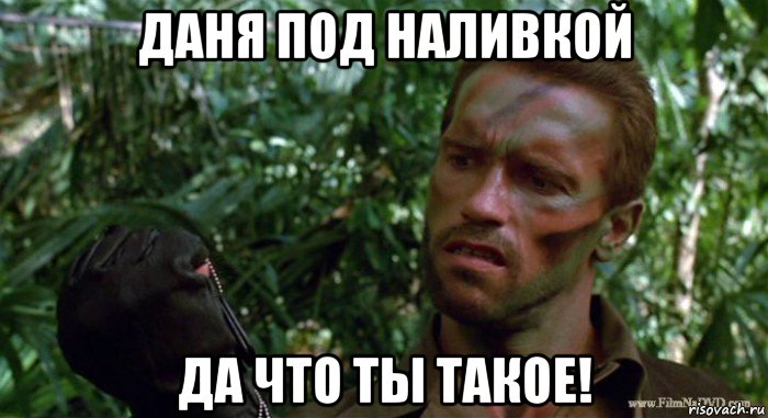 даня под наливкой да что ты такое!