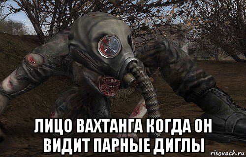  лицо вахтанга когда он видит парные диглы