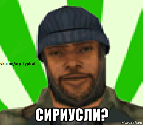  сириусли?, Мем Vkcomarptypical