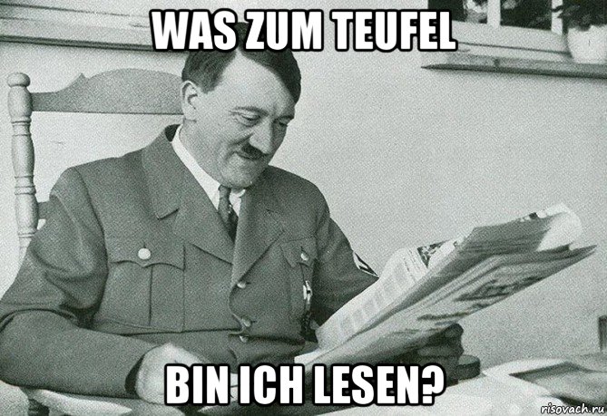 was zum teufel bin ich lesen?, Мем что за хуйню я сейчас прочитал