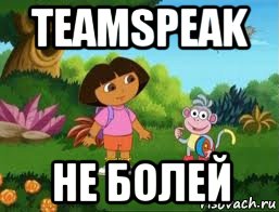 teamspeak не болей, Мем Даша следопыт