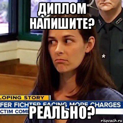 диплом напишите? реально?, Мем   Фихтер