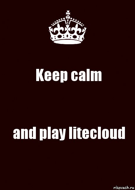 Keep calm and play litecloud, Комикс keep calm