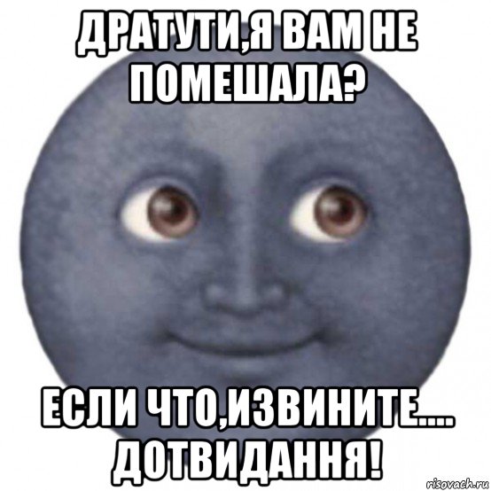 дратути,я вам не помешала? если что,извините.... дотвидання!, Мем ЛУНА