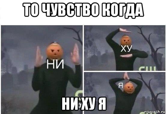 то чувство когда ни ху я, Мем  Ни ху Я