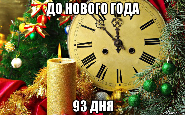 до нового года 93 дня