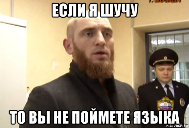 если я шучу то вы не поймете языка, Мем Шучу