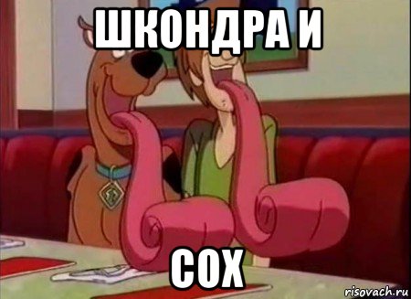 шкондра и сох, Мем Скуби ду