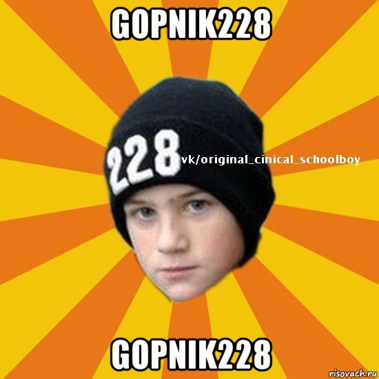 gopnik228 gopnik228